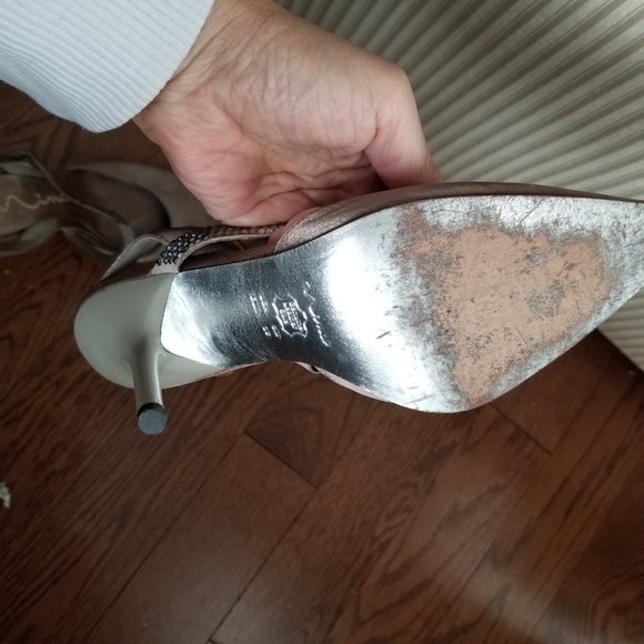 Nina fabric evening wear women shoes size 6 - Picture 2 of 6